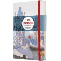 Записник Moleskine I am London середній / Лінійка