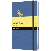 Записник Moleskine Le Petit Prince 13 х 21 см / Лінійка Синій