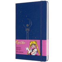 Записник Moleskine Sailor Moon 13 х 21 см / Лінійка Синій