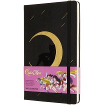 Записник Moleskine Sailor Moon 13 х 21 см / Лінійка Чорний