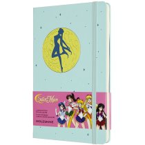 Записник Moleskine Sailor Moon 13 х 21 см / Нелінований М’ятний