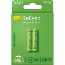 Акумулятор GP ReСyko Rechargeable AAA 1000mAh, 2шт. у пачці