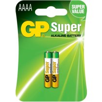 Батарейка GP SUPER ALKALINE, 25A, LR6, 2 шт. у пачці