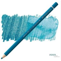 Карандаш акварельный цветной Faber-Castell Albrecht D?rer бирюзовый кобальт (Cobalt Turquoise) № 153