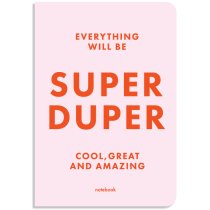 Блокнот "SUPER DUPER" рожевий, Orner