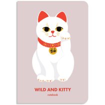 Блокнот "Wild and Kitty" бежевий, Orner