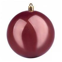 Шар Yes! Fun d-10 см, темно-кофейный, перламутровый