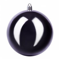 Шар Yes! Fun d-10 см, черно-фиолетовый, перламутровый