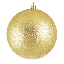 Куля Yes! Fun d-10 см золотий гліттер