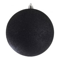 Куля Yes! Fun d-10 см, чорний глітер