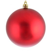 Куля Yes! Fun d-8 см червоний матовий