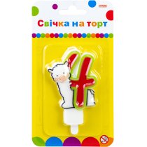 Свічка Llama "4" висотою 7,62 см