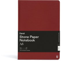 Записник Karst A5 / Нелінований Піно-бордо