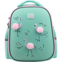 Рюкзак школьный GoPack Education полукаркасный 165S-1 Flamingo