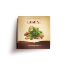 Чай пакетований чорний Gemini Tea Collection Grand Pack "Імбирний Грог" 4г х 20шт.