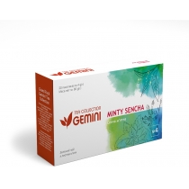Чай пакетований зелений Gemini Tea Collection Grand Pack "Сенча м'ятна" 4г х 20шт.