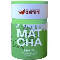 Чай Матча Зелена Gemini Matcha в тубусі 50г