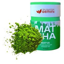 Чай Матча Зелена Gemini Matcha в тубусі 50г