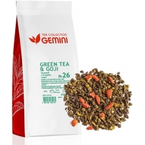 Чай листовий зелений з ягодами годжі Gemini №26 200г