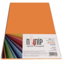 Бумага цветная IQ Color OR43, насыщенных тонов А4 80г/м2, 100лист.