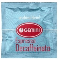 Кава мелена в чалдах Gemini Espresso Decaffeinato 7г х 100шт.