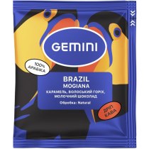 Кава мелена в дріп-пакетах Gemini Brazil Mogiana 20шт.