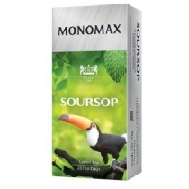Чай пакетований зелений MONOMAX "SOURSOP" 1,5г х 25шт