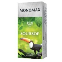 Чай пакетований зелений MONOMAX "SOURSOP" 1,5г х 25шт