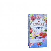 Чай пакетований чорний Lovare "Raspberry vanilla" 2г х 24шт