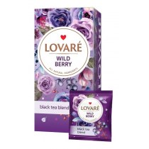 Чай пакетований чорний Lovare "Wild berry" 1,5г х 24шт