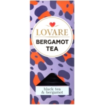 Чай пакетований чорний Lovare "Bergamot  tea" 2г х 24шт