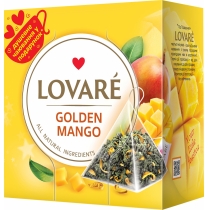 Чай пакетований чорний Lovare "Golden Mango" 2г Х 15шт