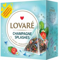 Чай пакетований чорний Lovare "Shampagne splashes" 2г Х 15шт