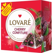 Чай пакетований чорний Lovare "Cherry Confiture" 2г Х 15шт