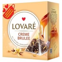 Чай пакетований чорний Lovare "Cr?me Brulee" 2г Х 15шт