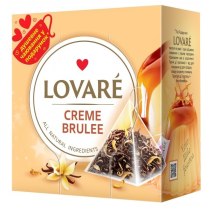 Чай пакетований чорний Lovare "Cr?me Brulee" 2г Х 15шт