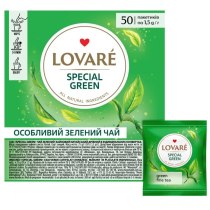 Чай пакетований зелений  Lovare TRAVEL "Special Green" 1,5г х 50шт