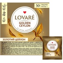 Чай пакетований чорний Lovare TRAVEL "Golden Ceylon" 2г х 50шт