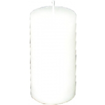 Свічка Циліндр білий (5,5 х 10 см) 20 год
