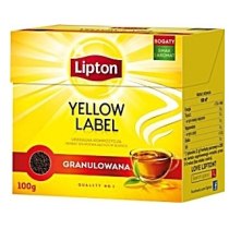 Чай листовий чорний Lipton байховий "Yellow label ctc" 100 г