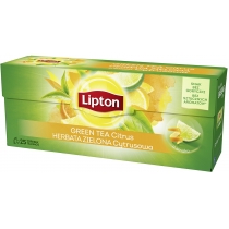 Чай пакетований зелений Lipton "Citrus" 25 пакетиків