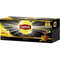 Чай пакетований чорний Lipton "Earl grey lemon" 25 пакетиків