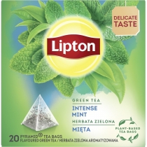 Чай пакетований зелений Lipton"Intense mint" 20 пакетиків