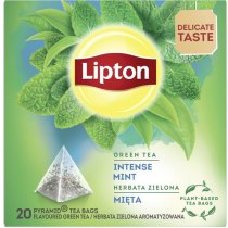 Чай пакетований зелений Lipton"Intense mint" 20 пакетиків