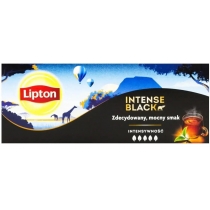 Чай пакетований чорний Lipton "Intense" 25 пакетиків
