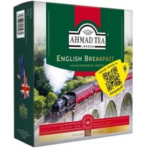 Чай черный пакетированный AHMAD Tea \"Английский к завтраку\" 100шт х 2г