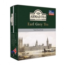 Чай черный пакетированный AHMAD Tea \"Граф Грей\" 100шт х 2г