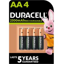 Акумулятор DURACELL HR6 (AA) 2500 mAh 4шт. в упаковці