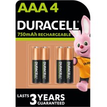 Акумулятор DURACELL HR03 (AAA) 750mAh 4шт. в упаковці