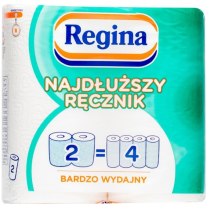 Паперові рушники Regina 20.7 м 90 відривів 2 шари 2 рулони